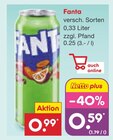 Fanta im Angebot bei Netto Marken-Discount in Schwedt Fanta Angebote bei Netto Marken-Discount Schwedt für 0,59 €