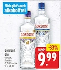 Gin im Angebot bei E center in Berlin Gin Angebote von Gordon's bei E center Berlin für 9,99 €