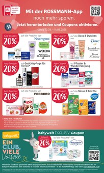 Nüsse im aktuellen Rossmann Prospekt (Düsseldorf) Nüsse im Rossmann Prospekt "Mein Drogeriemarkt" mit 26 Seiten (Düsseldorf)