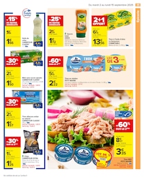 Prix et réduction Thon dans le prospectus Carrefour en cours Offre Thon dans le catalogue Carrefour du moment à la page 37
