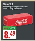 Marktkauf Recke - Coca-Cola Angebot im Prospekt Coca-Cola bei Marktkauf im Recke Prospekt für 8,49 €