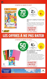 Fournitures Scolaires Angebote im Prospekt "LA FIN DES VACANCES C'EST NUL ALORS ON VOUS LA REMBOURSE" von Intermarché Fournitures Scolaires Angebote im Prospekt "LA FIN DES VACANCES C'EST NUL ALORS ON VOUS LA REMBOURSE" von Intermarché auf Seite 54