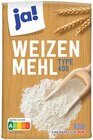 Weizenmehl im Angebot bei REWE in Herten Weizenmehl Angebote von ja! bei REWE Herten für 0,59 €