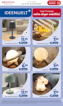Nachtlicht Angebot im aktuellen Rossmann Prospekt auf Seite 4