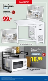 Offre Table Pliante dans le catalogue Lidl du moment à la page 17