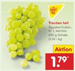 Trauben hell im Netto Marken-Discount Prospekt Trauben hell von MARKT TAG im aktuellen Netto Marken-Discount Prospekt für 1,79 €