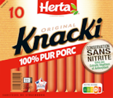 Auchan Supermarché Mutzig - Promo KNACKI ORIGINAL HERTA Promo KNACKI ORIGINAL HERTA à 2,99 € dans le catalogue Auchan Supermarché à Mutzig