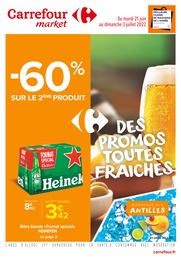 Carrefour Market Catalogue "Des promos toutes fraîches", 60 pages, Épinay-sur-Orge, 21/06/2022 - 03/07/2022 Carrefour Market Catalogue "Des promos toutes fraîches", 60 pages, Épinay-sur-Orge, 21/06/2022 - 03/07/2022