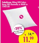 Aktuelles Federkissen Angebot bei SB Möbel Boss in Duisburg ab 11,99 €