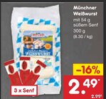 Münchner Weißwurst im Angebot bei Netto Marken-Discount in Detmold Münchner Weißwurst Angebote bei Netto Marken-Discount Detmold für 2,49 €
