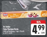 Feine Marzipan Decke im Angebot bei EDEKA in Hof Feine Marzipan Decke Angebote von Dr. Oetker bei EDEKA Hof für 4,99 €