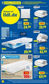 Aktueller Lidl Prospekt mit Schlafzimmer, "LIDL LOHNT SICH", Seite 60