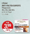 ANTI-FALTEN EXPERTE von L'Oréal im aktuellen V-Markt Prospekt für 3,99 €