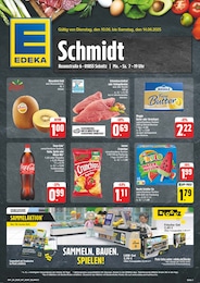 EDEKA Prospekt für Neustadt mit 8} Seiten EDEKA Prospekt für Neustadt: "Wir lieben Lebensmittel!", 8 Seiten, 10.06.2025 - 14.06.2025