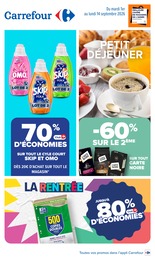 Catalogue Supermarchés de Carrefour à Bourgneuf-en-Retz Prospectus Carrefour à Bourgneuf-en-Retz, "Carrefour", 94 pages, 01/09/2026 - 14/09/2026