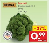 Broccoli für 0,99 € bei Netto Marken-Discount im Angebot Broccoli im aktuellen Netto Marken-Discount Prospekt