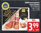 EDEKA Nossen - Parma Schinken Angebot im Prospekt Parma Schinken bei EDEKA im Nossen Prospekt für 3,99 €
