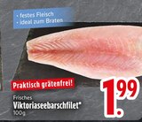 Frisches Viktoriaseebarschfilet Angebote bei EDEKA Ravensburg für 1,99 €