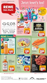 REWE Prospekt der Woche "Dein Markt" Seite 1, 03.11.2025 bis 08.11.2025 für Essen Aktueller REWE Prospekt "Dein Markt" Seite 1 von 31 Seiten für Essen