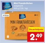 Mini Franzbrötchen für 2,49 € bei Netto Marken-Discount im Angebot Mini Franzbrötchen im aktuellen Netto Marken-Discount Prospekt