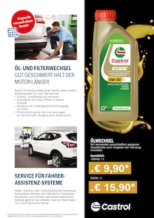 Motoröl im Bosch Car Service Prospekt "Eine Werkstatt - Alle Marken" mit 16 Seiten (Gelsenkirchen)