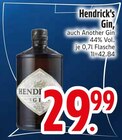 Gin Angebote von Hendrick's bei EDEKA Kaufbeuren für 29,99 €