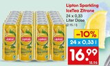 Sparkling IceTea Zitrone von Lipton im aktuellen Netto Marken-Discount Prospekt für 16,99 €