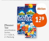 Tee im Angebot bei tegut in Eisenach Tee Angebote von Pfanner bei tegut Eisenach für 1,29 €