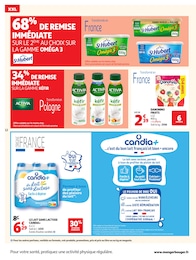 Prix et réduction Lait dans le prospectus Auchan Hypermarché en cours Offre Lait dans le catalogue Auchan Hypermarché du moment à la page 12