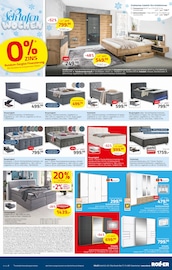 Aktueller ROLLER Prospekt mit Schlafzimmer, "Schneeflöckchen Preis-Schöckchen", Seite 2