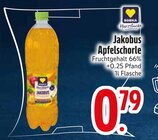 Aktuelles Jakobus Apfelschorle Angebot bei EDEKA in Ingolstadt ab 0,79 €