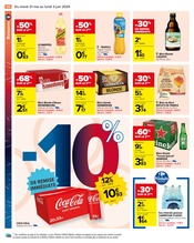 Coca-Cola Angebote im Prospekt "68 millions de supporters" von Carrefour auf Seite 52