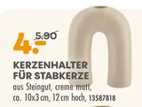 Kerzenhalter für Stabkerze von  im aktuellen Möbel Kraft Prospekt für 4,00 €
