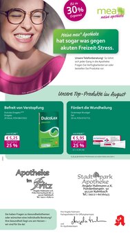 Aktueller mea - meine apotheke Prospekt für Kulmbach mit  Seiten