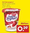 Aktuelles Sahnejoghurt Angebot bei Netto Marken-Discount in Neuss ab 0,39 €