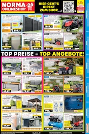 Aktueller Norma Prospekt mit Rasenmäher, "Mehr fürs Geld", Seite 20