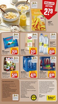 Bier im REWE Prospekt "Dein Markt" mit 30 Seiten (Aalen)