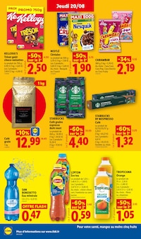 Promotion Epicerie dans le prospectus Lidl, valable du 20/08/2026 au 26/08/2026 Promo Epicerie dans le catalogue Lidl du moment à la page 20