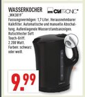 Wasserkocher WK3819 Angebote von Clatronic bei Marktkauf Detmold für 9,99 €
