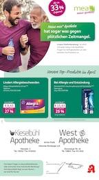 mea - meine apotheke Prospekt für Fürth: "Unsere April-Angebote", 4 Seiten, 01.04.2026 - 30.04.2026