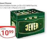 Aktuelle Jever Angebote bei GLOBUS in Wiesbaden Aktuelles Pilsener Angebot bei GLOBUS in Wiesbaden ab 10,99 €