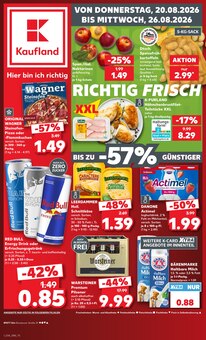 Pizza im Kaufland Prospekt "Hier bin ich richtig" mit 63 Seiten (Ulm)