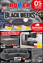 Küchengeräte im ROLLER Prospekt in Bad Homburg Aktueller ROLLER Prospekt mit Küchengeräte, "BLACK WEEKS", Seite 1
