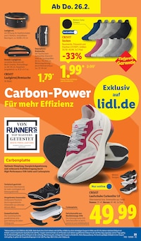 Laufschuhe im Lidl Prospekt "LIDL LOHNT SICH" mit 67 Seiten (Trier)