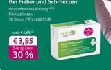 mea - meine apotheke - Ibuprofen 400 mg Angebot im Prospekt Ibuprofen 400 mg bei mea - meine apotheke im Prospekt "" für 3,95 €