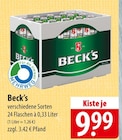 famila Nordost - Beck's Angebot im Prospekt Beck's bei famila Nordost im Prospekt "" für 9,99 €