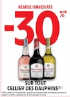 Intermarché Sougy - Promo -30% remise immédiate sur tout Cellier des Dauphins Promo -30% remise immédiate sur tout Cellier des Dauphins à dans le catalogue Intermarché à Sougy