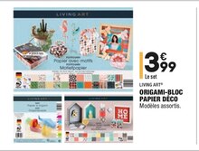 Aldi Compans - ORIGAMI-BLOC PAPIER DÉCO Promo ORIGAMI-BLOC PAPIER DÉCO dans le catalogue Aldi "Le bio: pour la saveur des fruits ou la vertu des cultures ?" à Compans