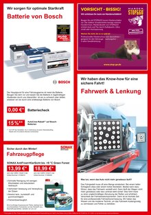 Autobatterie im aktuellen AutoCrew Prospekt (Remscheid) Autobatterie im AutoCrew Prospekt "Herbstzeit ist Servicezeit: Unsere Angebote für Sie!" mit 4 Seiten (Remscheid)
