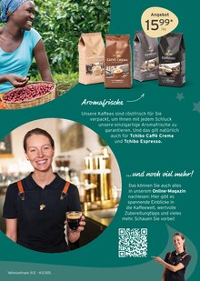 Kaffee im aktuellen Tchibo im Supermarkt Prospekt (Ahlen) Kaffee im Tchibo im Supermarkt Prospekt "Freude FĂśR ALLE!" mit 45 Seiten (Ahlen)